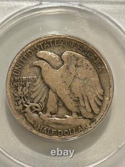 1916 P Walking Liberty Silver Half Dollar ANACS VG8 608k Total Mintage