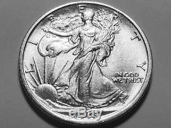 1916-P Walking Liberty Silver Half Dollar Gem BU #2
