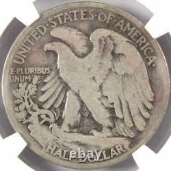 1916 S Liberty Walking Half Dollar VG 8 NGC Silver 50c Coin SKUI9474