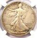 1916-s Walking Liberty Half Dollar 50c Certified Ngc Vf20 Rare Date Coin