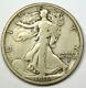 1916-s Walking Liberty Half Dollar 50c Fine / Vf Details Rare Date Coin