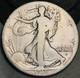 1916 S Walking Liberty Half Dollar 50c Obverse Ungraded Silver Us Coin Cc27100