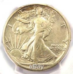 1916-S Walking Liberty Half Dollar 50C PCGS AU Details Rare Date Coin