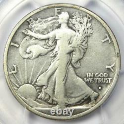 1916-S Walking Liberty Half Dollar 50C PCGS Fine Details Rare Date Coin