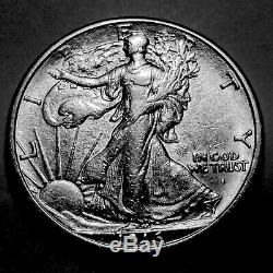 1916-S Walking Liberty Silver Half Dollar Choice AU #3