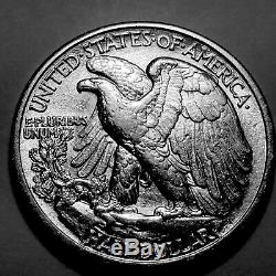 1916-S Walking Liberty Silver Half Dollar Choice AU #3