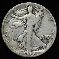 1916-S Walking Liberty Silver Half Dollar FINE E292 ACCQ