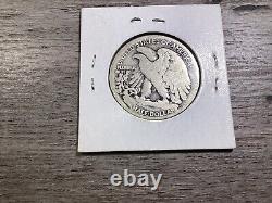 1916-S Walking Liberty Silver Half-Dollar-Mint Mark on Obverse-031024-0016