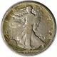 1916-s Walking Liberty Silver Half Dollar Vg Uncertified #1023