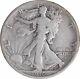 1916-s Walking Liberty Silver Half Dollar Vg Uncertified #824