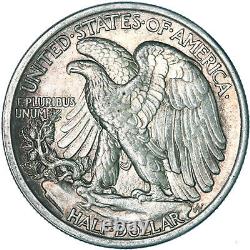 1916 Walking Liberty Half Dollar 90% Silver Uncirculated US Coin See Pics R836