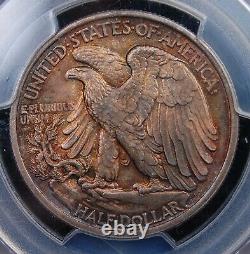 1916 Walking Liberty Half Dollar Pcgs Ms 64 Exceptional Luster Color And Strike