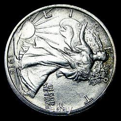 1916 Walking Liberty Half Dollar Silver - Gem BU++ STUNNING Coin - #I129