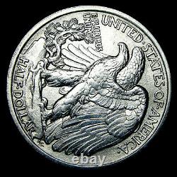 1916 Walking Liberty Half Dollar Silver - Gem BU++ STUNNING Coin - #I129