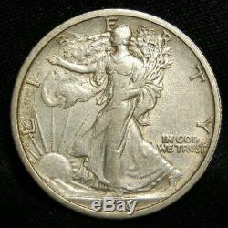 1916 Walking Liberty Half With Au Details