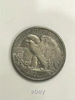 1916 Walking Liberty Silver Half Dollar