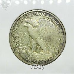1916 Walking Liberty Silver Half Dollar 50c ANACS EF45 LOW MINTAGE SN491650C