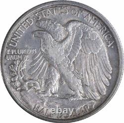1916 Walking Liberty Silver Half Dollar AU Uncertified #816