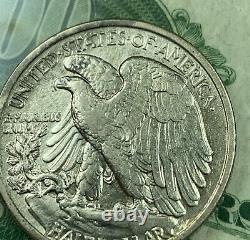 1916 Walking Liberty Silver Half Dollar Key Date