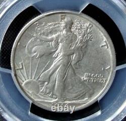 1916 Walking Liberty Silver Half Dollar PCGS AU 53