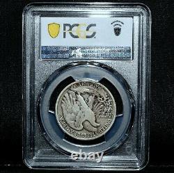 1916-s Walking Liberty Half Dollar Pcgs Vg-10 50c Silver Very Good Trusted