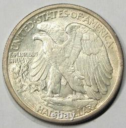 1917 50C Walking Liberty Silver Half Dollar #0503171
