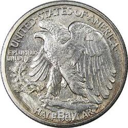 1917 50c Liberty Walking Half Dollar 90% Silver US Coin Uncirculated Details