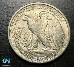 1917 D OBVERSE Walking Liberty Half Dollar - MAKE US AN OFFER! #B3913