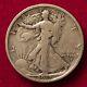 1917-d Obverse Walking Liberty Silver Half Dollar In Fine