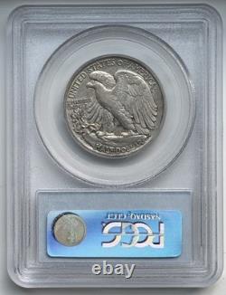 1917-D Walking Liberty Half Dollar Reverse Mintmark PCGS XF40