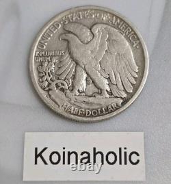 1917 PDS Walking Liberty Half Dollars, 50c Reverse Mint Marks? From Storage