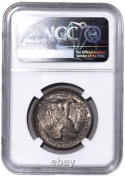 1917-P MS62 NGC Walking Liberty Silver Half Dollar 50c Philadelphia MS BU