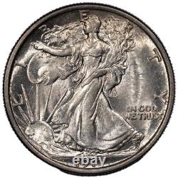 1917-P MS62 NGC Walking Liberty Silver Half Dollar 50c Philadelphia MS BU