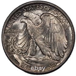 1917-P MS62 NGC Walking Liberty Silver Half Dollar 50c Philadelphia MS BU
