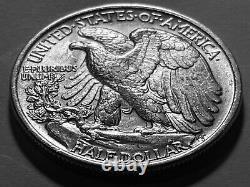 1917-P Walking Liberty Silver Half Dollar Superb Gem BU #3