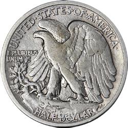 1917-S Obverse Walking Liberty Half F/VF Details Nice Eye Appeal Nice Strike