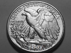 1917-S Obverse Walking Liberty Silver Half Dollar Choice AU
