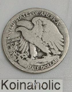 1917 S REVERSE/OBVERSE MM Walking Liberty Half Dollar, RARE Semi-key Date 1917 S REVERSE/OBVERSE MM Walking Liberty Half Dollar, RARE Semi-key Date