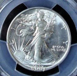 1917-S Reverse Walking Liberty Silver Half Dollar PCGS MS 63 Gold Shield