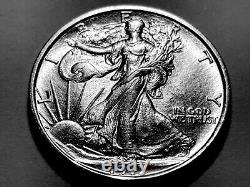 1917-S Reverse Walking Liberty Silver Half Dollar Superb Gem BU