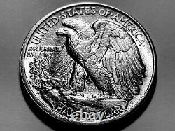 1917-S Reverse Walking Liberty Silver Half Dollar Superb Gem BU