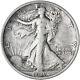 1917 S Walking Liberty Half Dollar 90% Silver Reverse Mm Very Fine See Pics G103