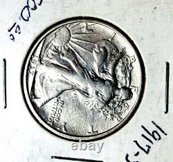 1917-S Walking Liberty Half Dollar. Maybe XF AU but you decide