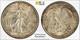 1917-s Walking Liberty Half Dollar Reverse Mintmark Pcgs Au Detail, Scratch