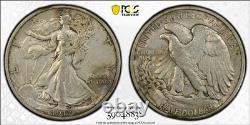 1917-S Walking Liberty Half Dollar, Reverse Mintmark, PCGS XF-45