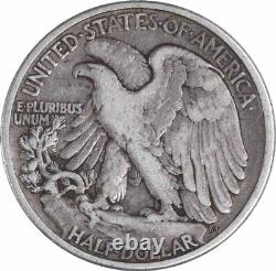 1917-S Walking Liberty Silver Half Dollar Obverse CH. F Uncertified #108