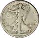 1917-s Walking Liberty Silver Half Dollar Obverse F Uncertified #1242