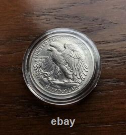 1917 Silver Walking Liberty Half Dollar. Choice Bu Condition