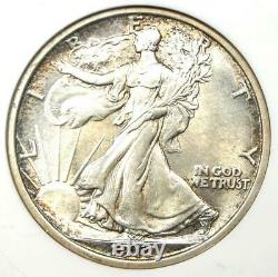 1917 Walking Liberty Half Dollar 50C Certified ANACS MS61 (BU UNC) Rare Date