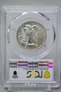 1917 Walking Liberty Half Dollar 50C PCGS Cleaned AU Detail #1597